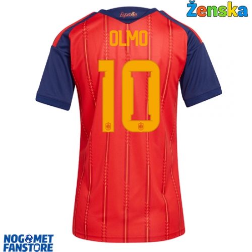 Španjolska Dani Olmo #10 Domaci Dres za Ženska SP 2026 Kratak Rukav